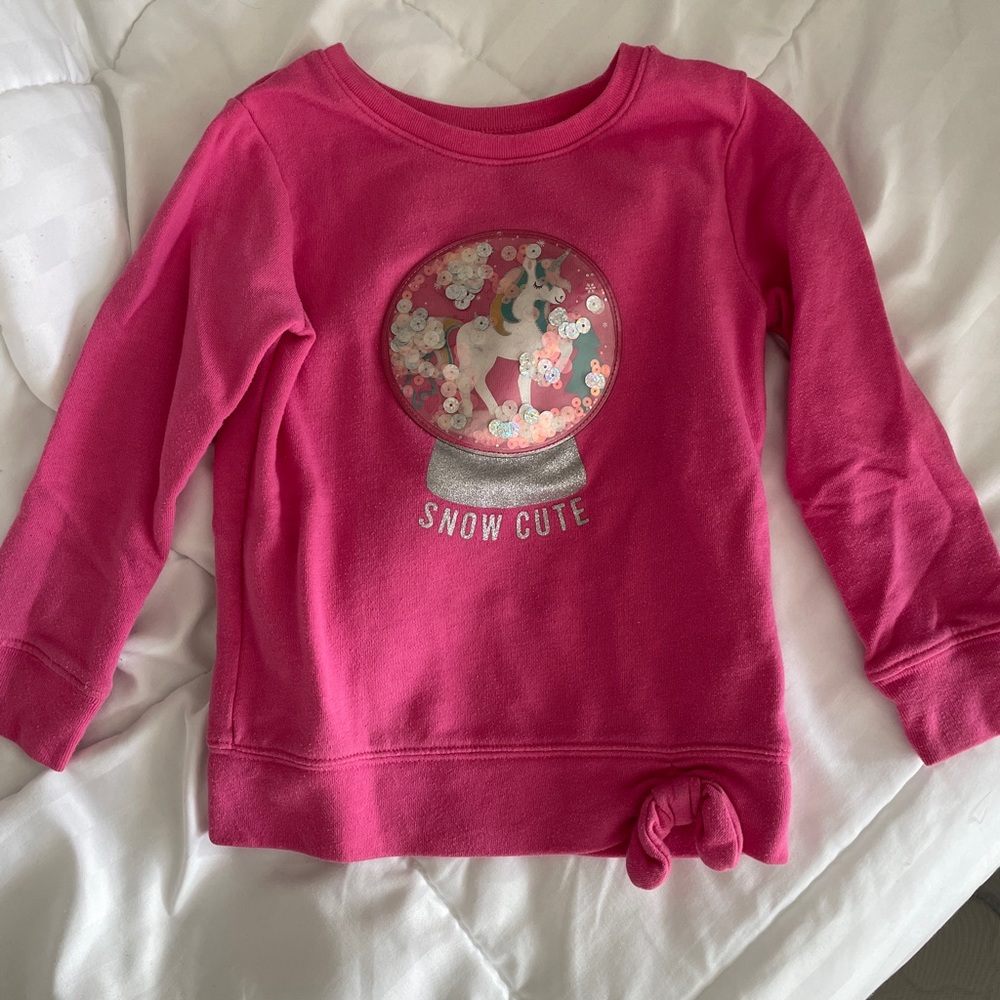 Snow globe toddler shirt